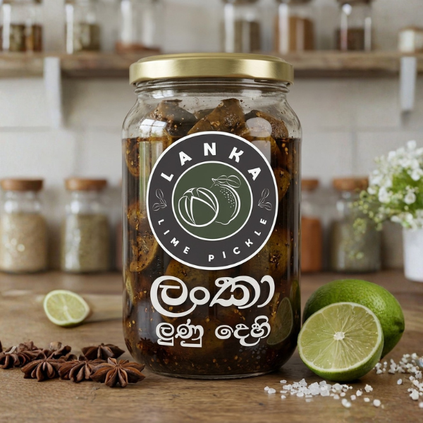 Classic Lime Pickle jar by Lanka LunuDehi